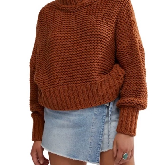 Free People Sweaters - Free People Rust My Only Sunshine Sweater